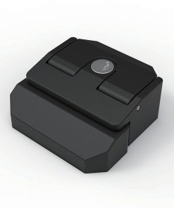 MB901-1 IP54 zinc alloy panel lock, black powder coating cabinet lock with Key K1333 for aluminum profile frame, electrical enclosure