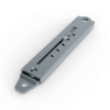TX101-1 white zinc plated steel adjustable friction stay cabinet support