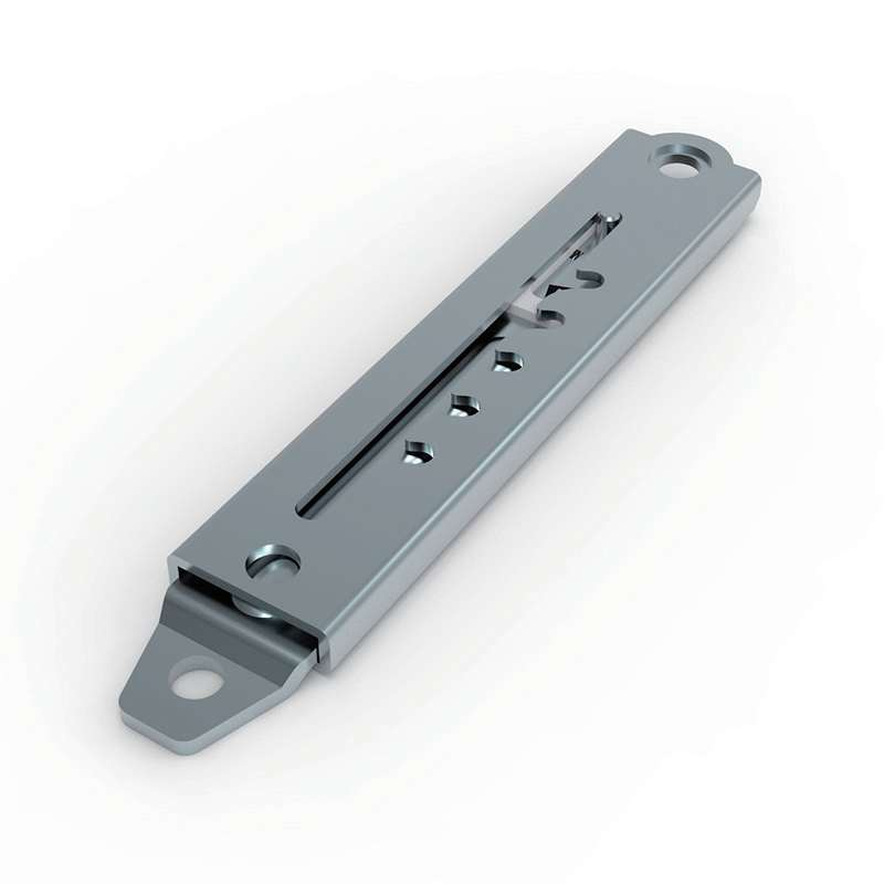TX101-1 white zinc plated steel adjustable friction stay cabinet support