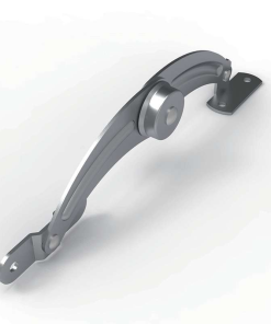 TX90-2-Z curved bright chrome steel cabinet friction stay door limiter Reaking