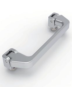 LS101-1 Matte Chrome Handle, front view