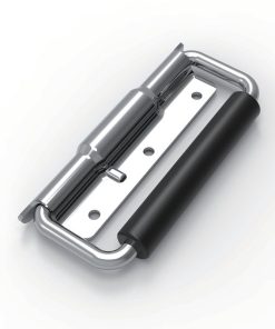 LS504-1A Stainless Steel Cabinet Handle, front view