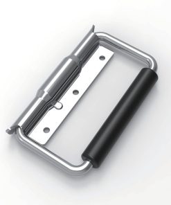 LS504 Chrome Cabinet Handle, front view