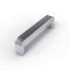 LS510 Zinc Alloy Cabinet Handle, front view