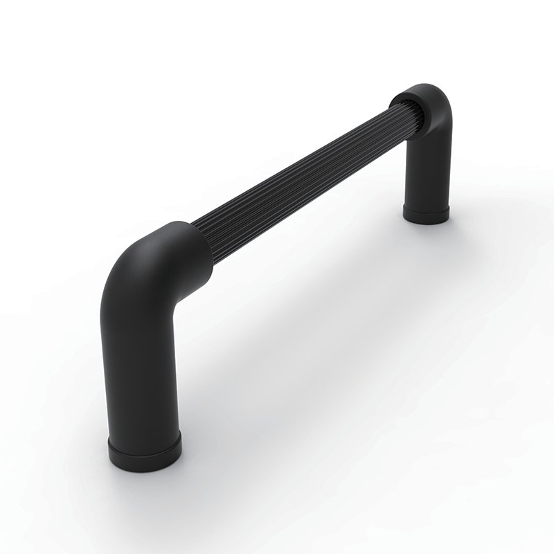 LS513-2 Round Tube Handle, front view