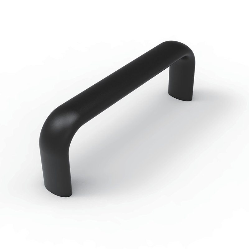 LS516 Aluminum Cabinet Handle, front view