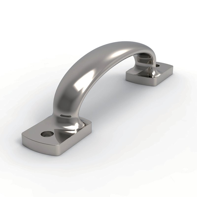 LS519 Stainless Steel Rack Handle, front view