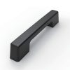 LS521 Black ABS Handle, front view