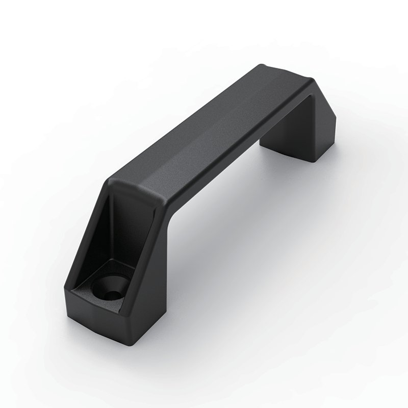 LS522-3 Black Plastic Handle, front view