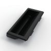 LS537-2 Flush Mount Handle, front view