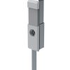 ML821-1 White Rod Control Lock, front view