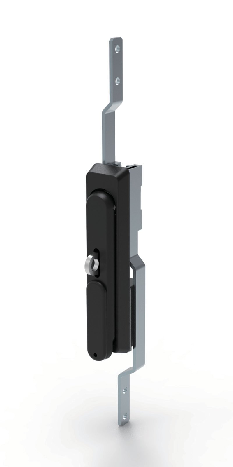 ML840-1G Black Rod Control Lock with connecting rods