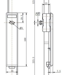 ML875-1 Connecting Rod Lock with connecting rods