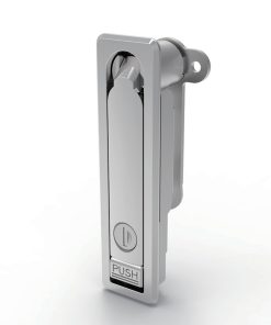 MP712-1S SUS316 cabinet swing handle lock IP54 push-to-open enclosure latch with insert