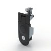 MP718-1A Series Corrosion Resistant Swing Handle Lock - black view