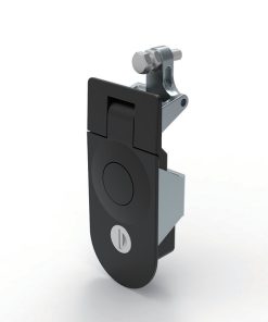 MP718-1A Series Corrosion Resistant Swing Handle Lock - black view