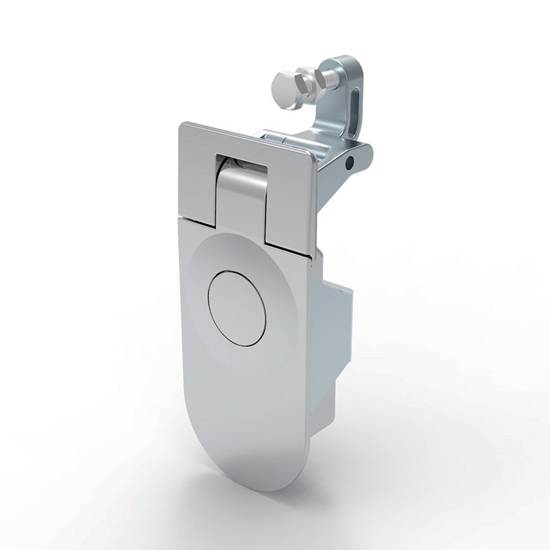 MP718-2A chrome plated swing handle lock, bright chrome plated housing