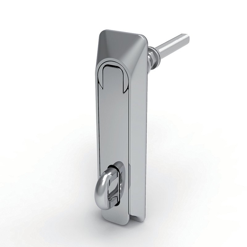 MP860-2 adjustable depth swing handle lock, bright chrome plated zinc alloy