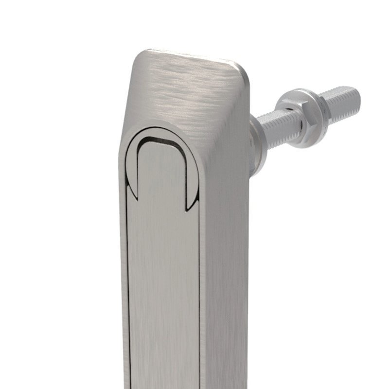 MP860-4S stainless steel padlockable swing handle latch, brushed SUS304 long body