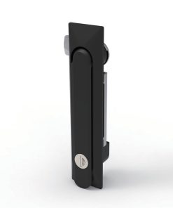 MP861-2 lift up swing handle lock, black powder coated