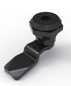 MY705-24G Nickel Plated Cam Lock, front view