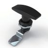 MY705-3U Black Cam Lock, front view