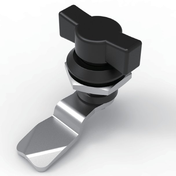 MY714-2 Handle Type Cam Lock, front view