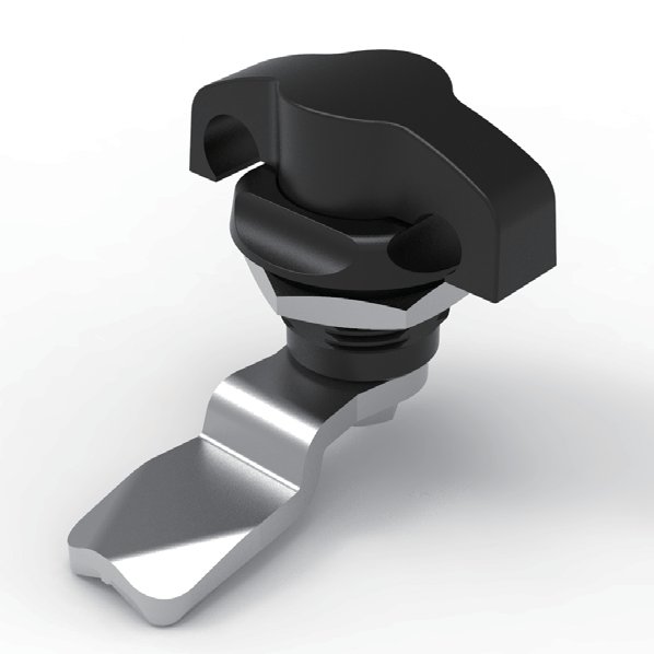 MY714-3 Keyed Handle Cam Lock, front view