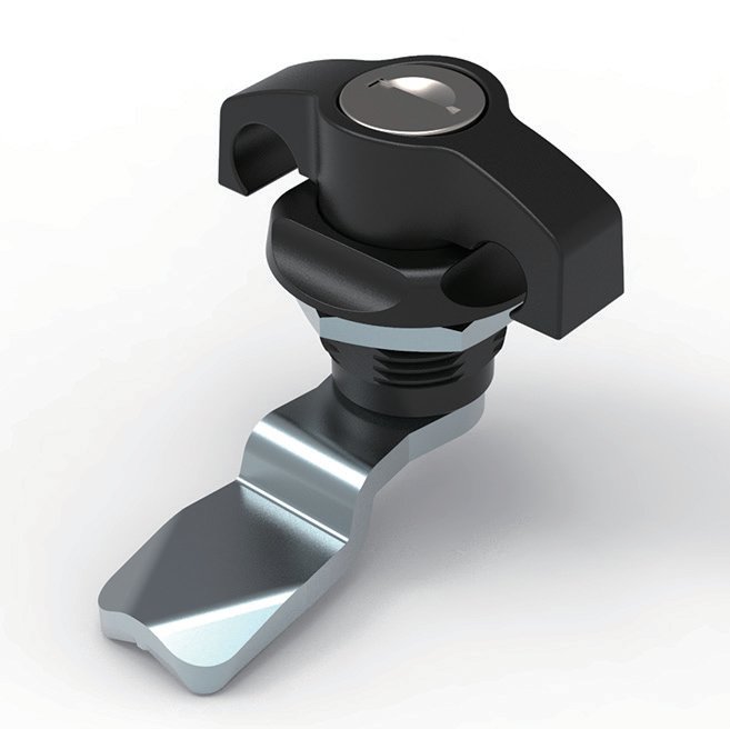 MY714-3A Padlockable Cam Lock, front view
