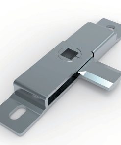 MY767-1 Bright Chrome Cam Lock, front view