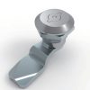 MY773-1 White Zinc Cam Lock, front view