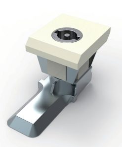 MY813 Yellow Gray Cam Lock, front view