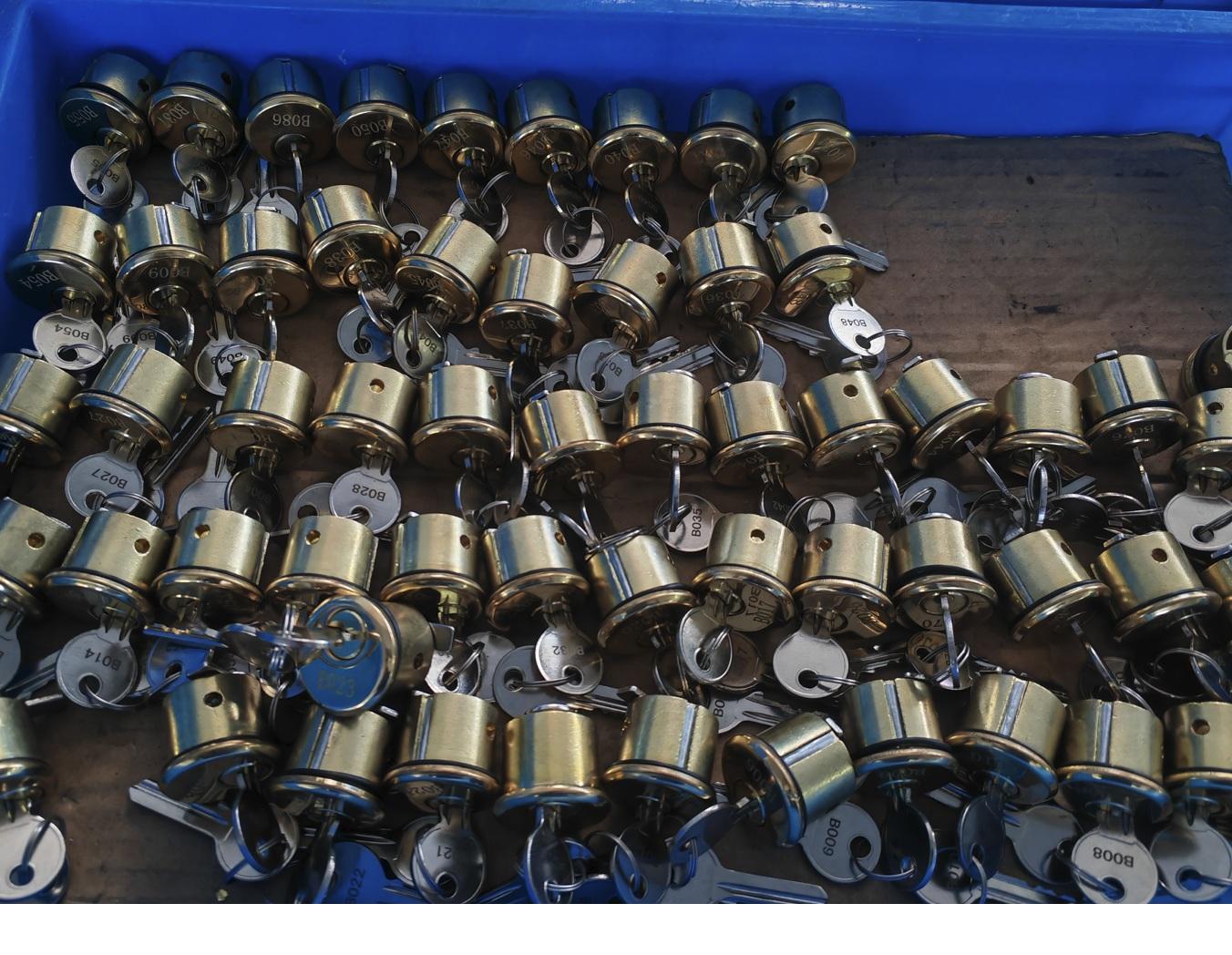 Reaking cam lock range: different cylinder lock models for cabinet and enclosure doors